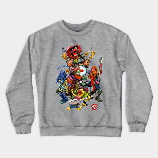 dr teeth and the electric mayhem Crewneck Sweatshirt by fooballmayfield